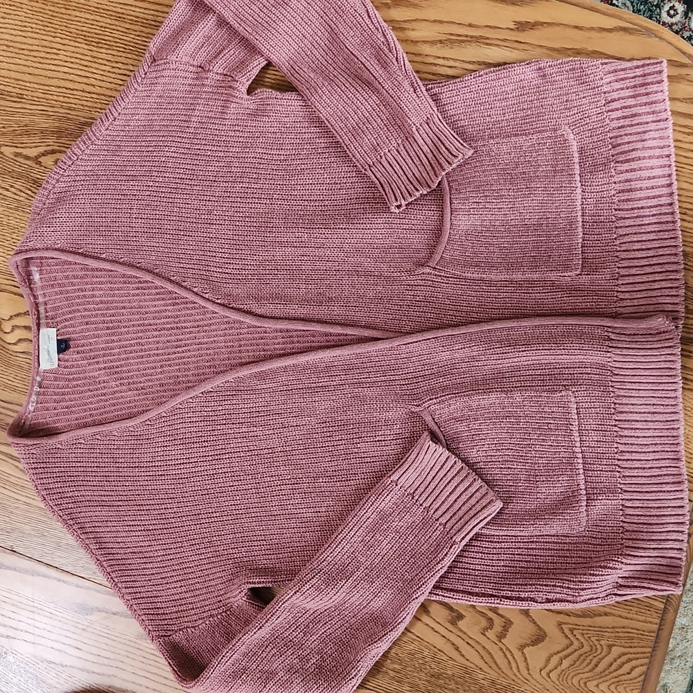 Warm oversized cardigan